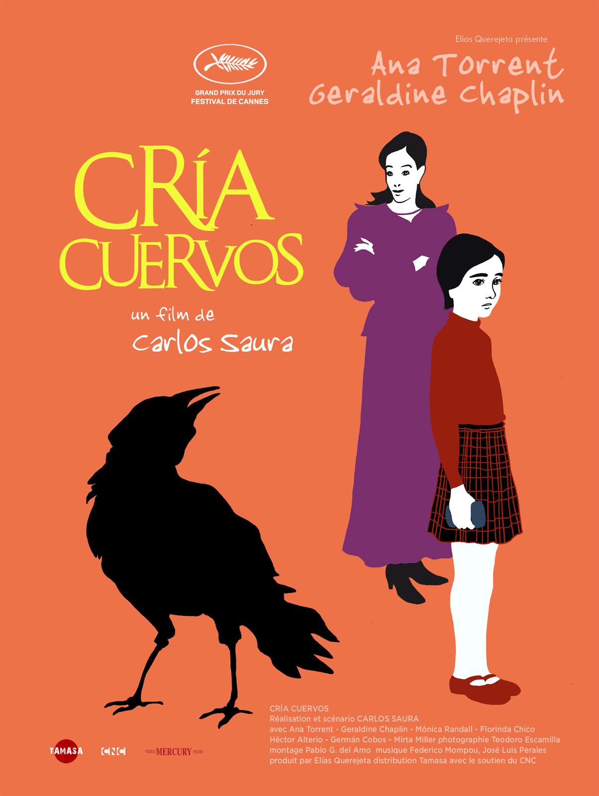 Cía Cuervos - Affiche
