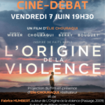 ciné débat l'origine de la violence 0624