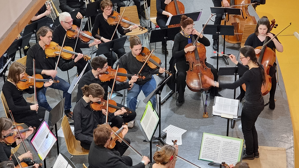 Photo de groupe de l'orchestre