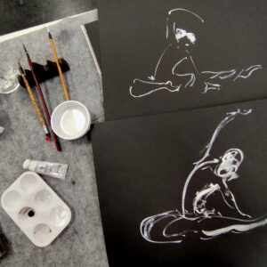 Jean François Rutschmann peint au Conservatoire Les Deux Muses (LUMEN 2026)