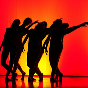 Vernissage dansé des projections de Jean-François Rutschmann