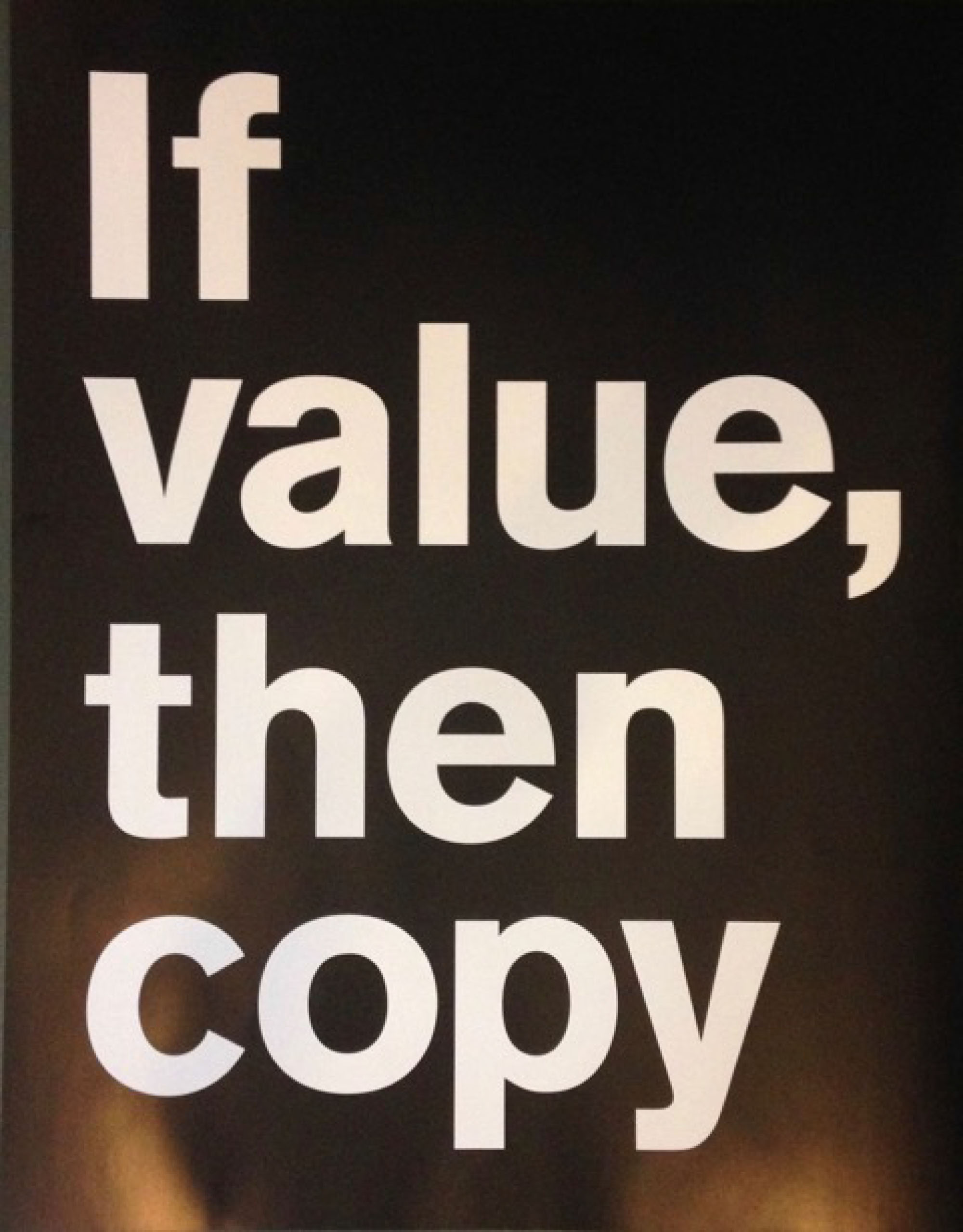 légende/crédit : Superflex, If value then copy, 2008. Collection Frac Île-de-France. © Superflex